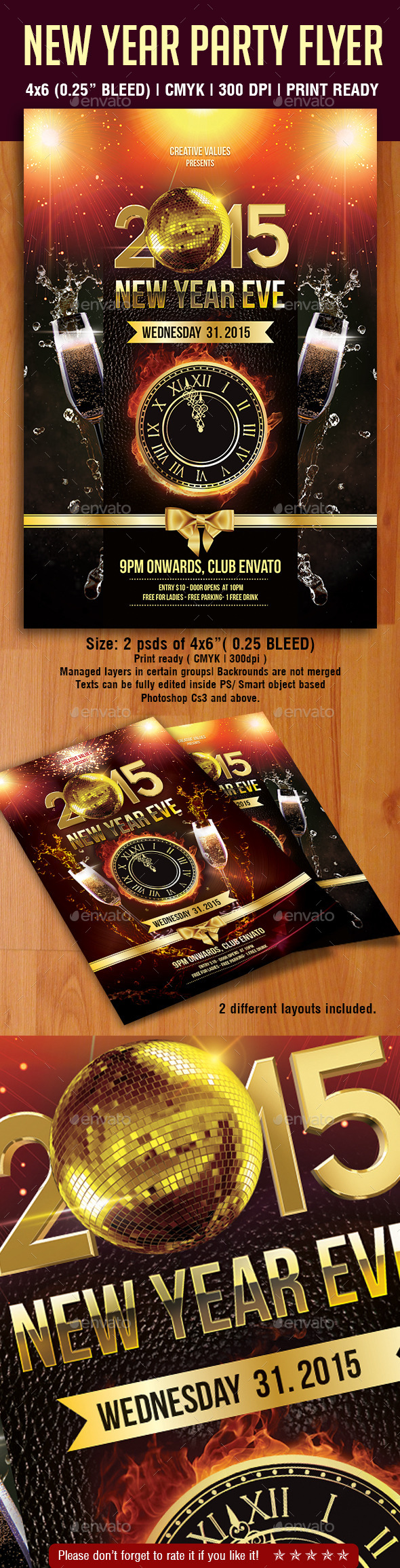 GraphicRiver New Year Party Flyer 9699742 GraphicRiver New Year Party Flyer 9699742
