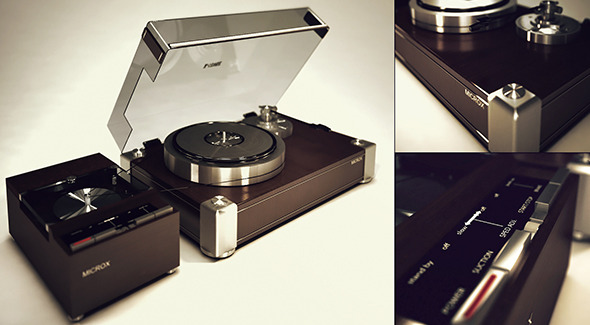 Turntable - 3DOcean Item for Sale