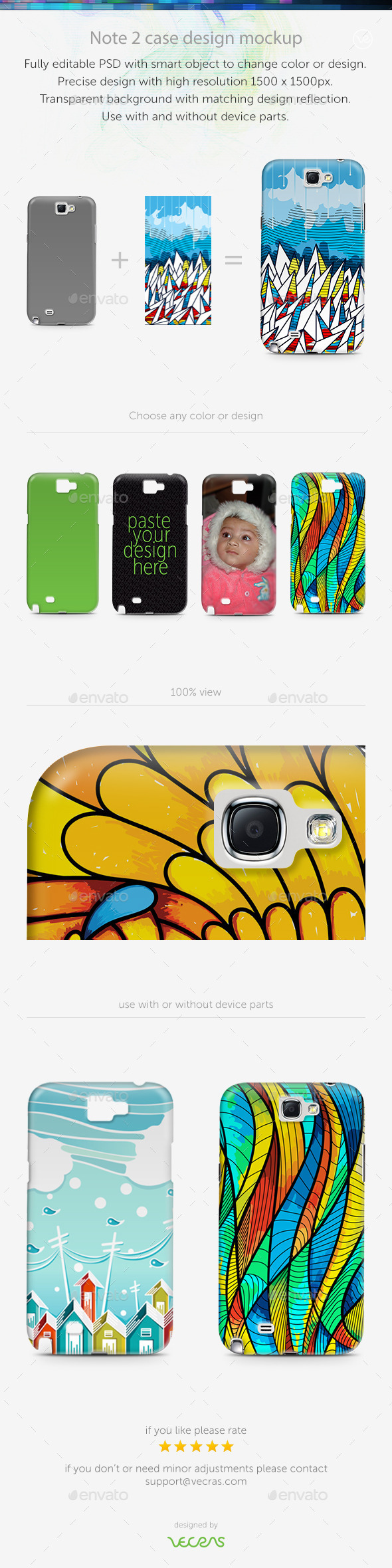Note 2 Case Design Mockup Note 2 Case Design Mockup