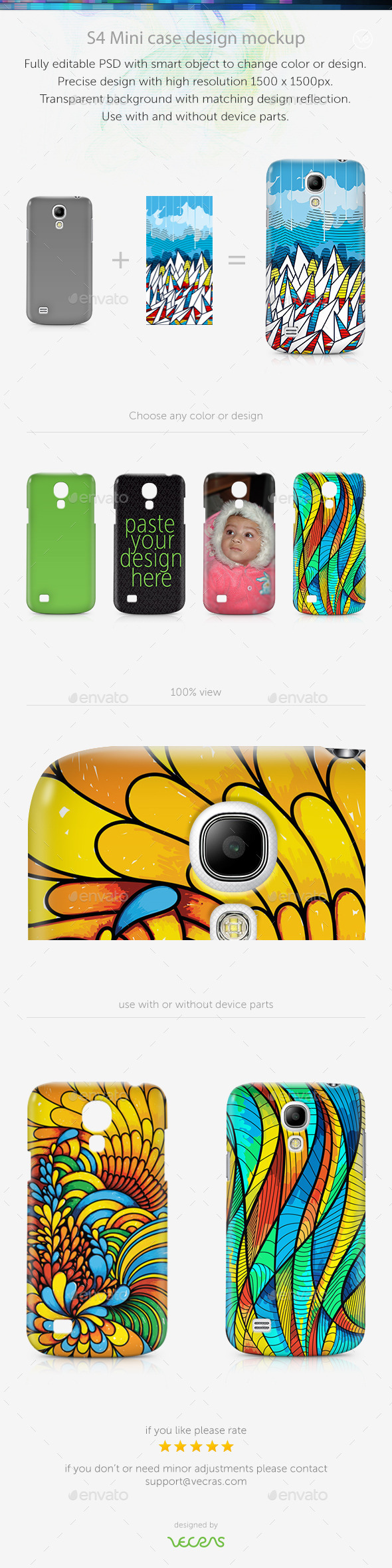 GraphicRiver S4 Mini Case Design Mockup 9700989 GraphicRiver S4 Mini Case Design Mockup 9700989
