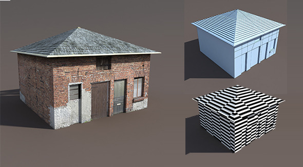 3DOcean Barn Low poly 3D Model 9701050 3DOcean Barn Low poly 3D Model 9701050