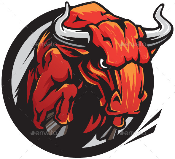 GraphicRiver Bull Mascot 9701158 GraphicRiver Bull Mascot 9701158