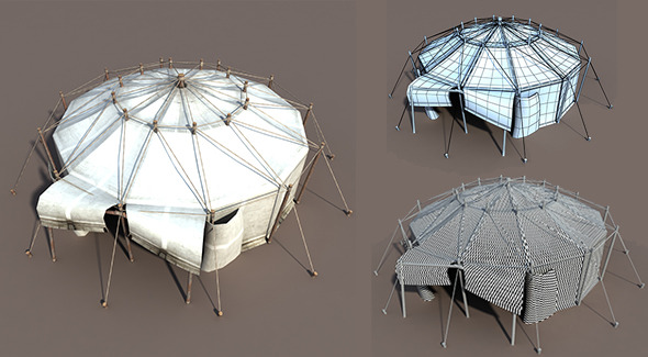 3DOcean Circus Tent White 9701758 3DOcean Circus Tent White 9701758