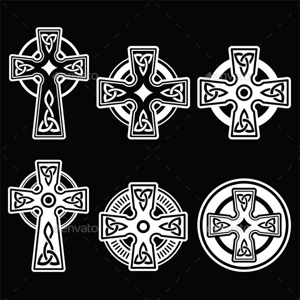 GraphicRiver Irish Scottish Celtic Crosses 9701973 GraphicRiver Irish Scottish Celtic Crosses 9701973