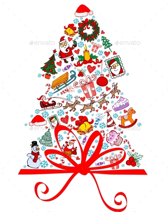 GraphicRiver Christmas Tree 9702191 GraphicRiver Christmas Tree 9702191