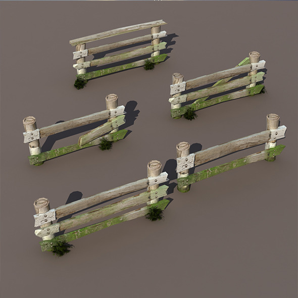 3DOcean Wood Fence Low Poly 9702229 3DOcean Wood Fence Low Poly 9702229