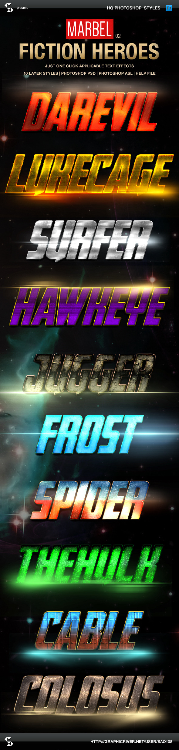 GraphicRiver Blockbuster Heroes Style Text Effects 02 9702462 GraphicRiver Blockbuster Heroes Style Text Effects 02 9702462