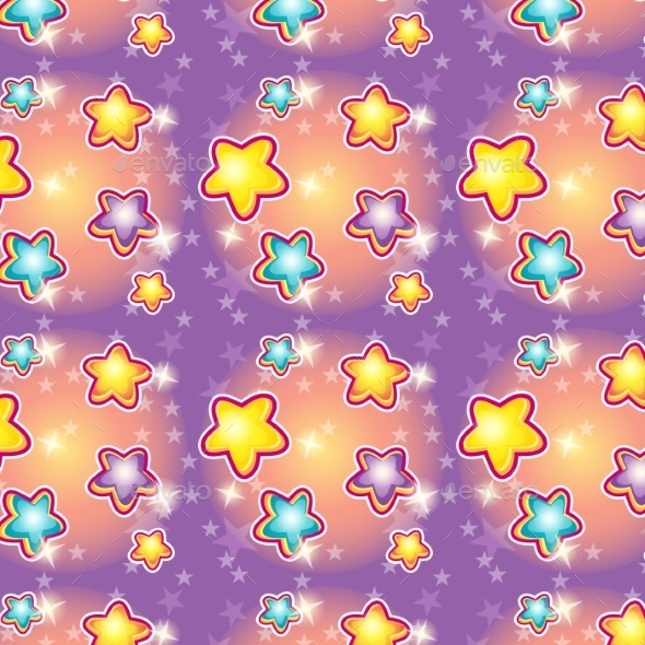 GraphicRiver Seamless Pattern with Cartoon Stars 9702996 GraphicRiver Seamless Pattern with Cartoon Stars 9702996