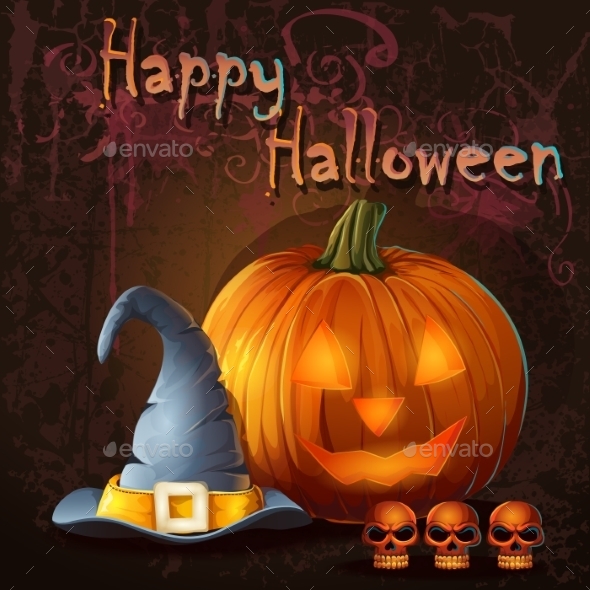 GraphicRiver Halloween Background 9703226 GraphicRiver Halloween Background 9703226