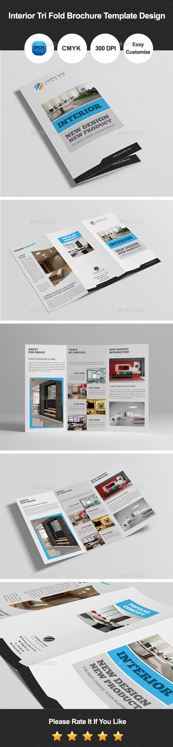 GraphicRiver Interior Tri Fold Brochure Template Design 9704278 GraphicRiver Interior Tri Fold Brochure Template Design 9704278