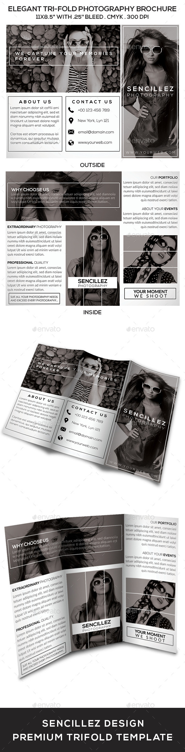 GraphicRiver Elegant Tri-Fold Photography Brochure Vol 2 9705775 GraphicRiver Elegant Tri-Fold Photography Brochure Vol 2 9705775
