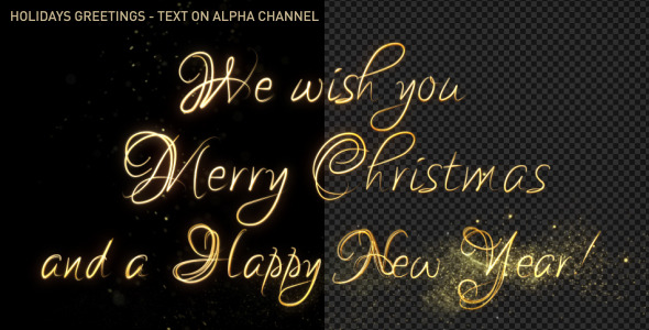 Christmas And New Year Elegant Handwriting Text Christmas And New Year Elegant Handwriting Text