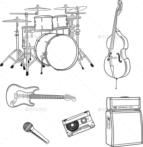GraphicRiver Music Element 9706008 GraphicRiver Music Element 9706008