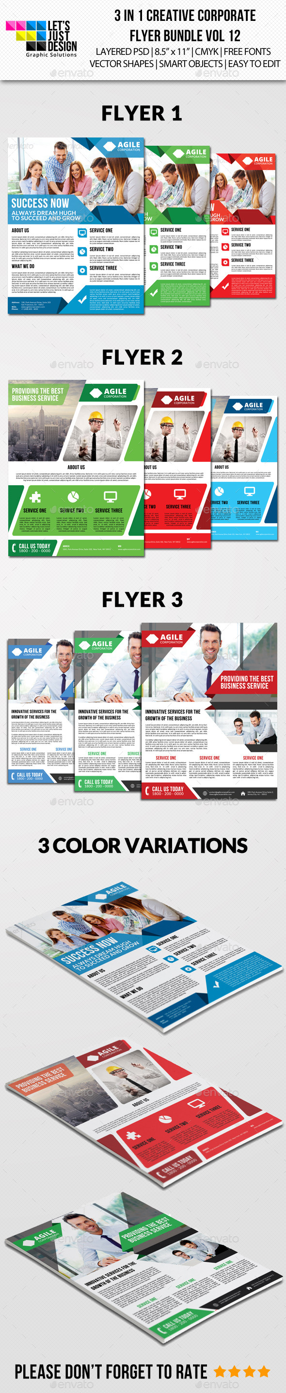 GraphicRiver Creative Corporate Flyer Pack Vol 12 9706064 GraphicRiver Creative Corporate Flyer Pack Vol 12 9706064