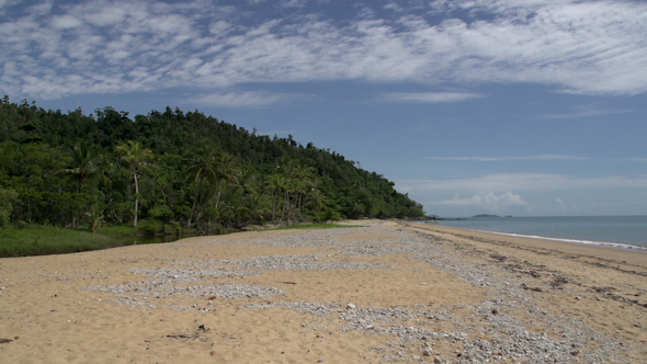 VideoHive Mission Beach Empty Beach Pan In Queensland Australia 9706067 VideoHive Mission Beach Empty Beach Pan In Queensland Australia 9706067