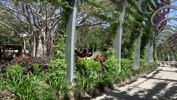 VideoHive Promenade In South Bank Parklands In Brisbane 9706111 VideoHive Promenade In South Bank Parklands In Brisbane 9706111