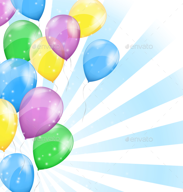 GraphicRiver Balloon Background 9706335 GraphicRiver Balloon Background 9706335