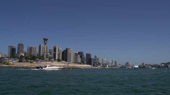 VideoHive On A Ferry With The Skyline Of Sydney With Boats Passing By 9706349 VideoHive On A Ferry With The Skyline Of Sydney With Boats Passing By 9706349