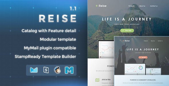 Reise - Responsive Email Template