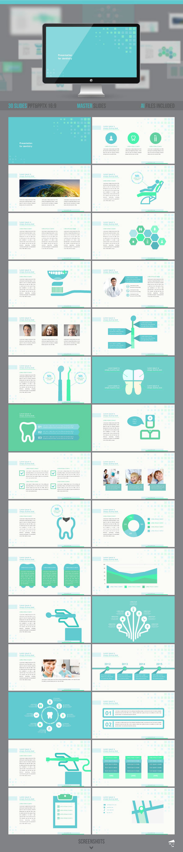 GraphicRiver Dental Presentation 9709360 GraphicRiver Dental Presentation 9709360