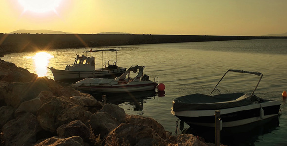 VideoHive Boats and the Sunset 9709500 VideoHive Boats and the Sunset 9709500