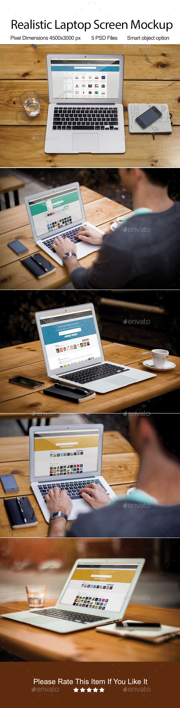 Realistic Laptop Screen Mockup Realistic Laptop Screen Mockup