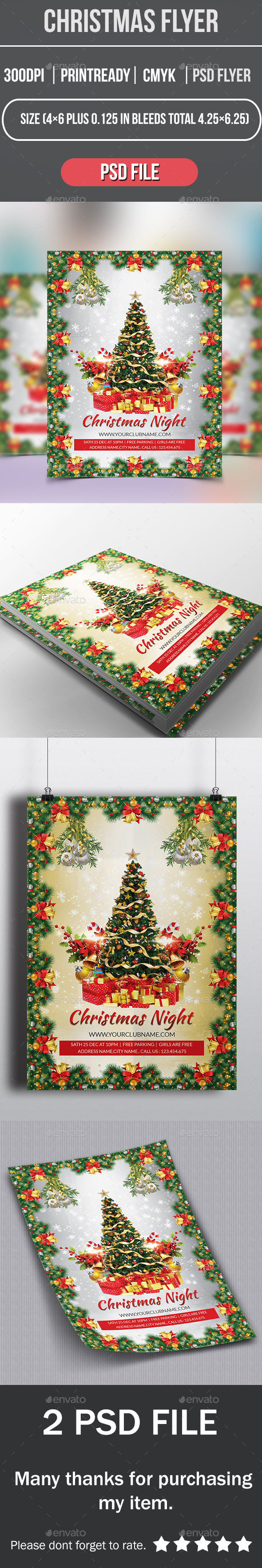 GraphicRiver Christmas Flyer 9710084 GraphicRiver Christmas Flyer 9710084