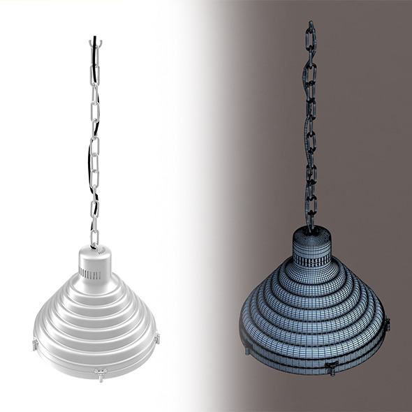 3DOcean Industrial Lamp 9710514 3DOcean Industrial Lamp 9710514