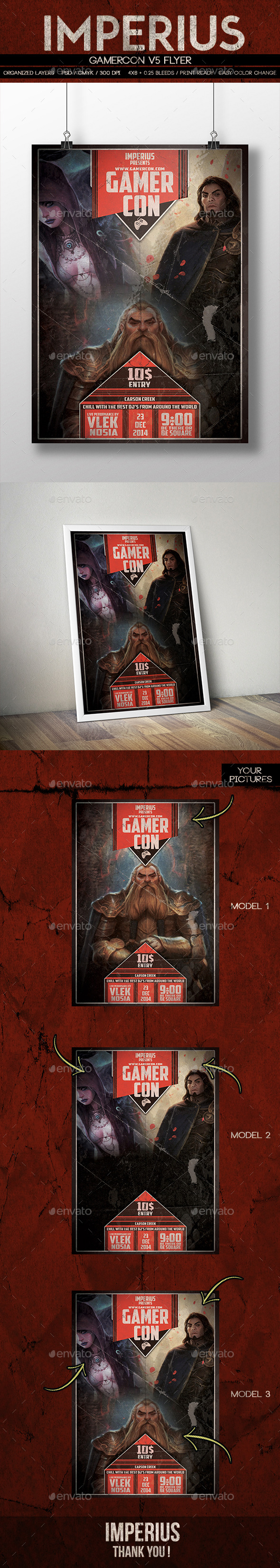 GraphicRiver GamerCon V5 9710655 GraphicRiver GamerCon V5 9710655