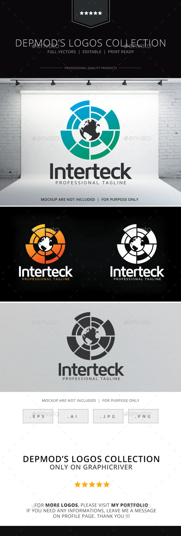 GraphicRiver Interteck Logo 9711418 GraphicRiver Interteck Logo 9711418