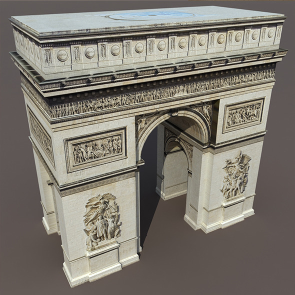 3DOcean Arc de Triomphe 9711599 3DOcean Arc de Triomphe 9711599