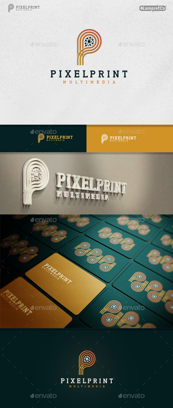 GraphicRiver Pixel Print logo 9680868 GraphicRiver Pixel Print logo 9680868