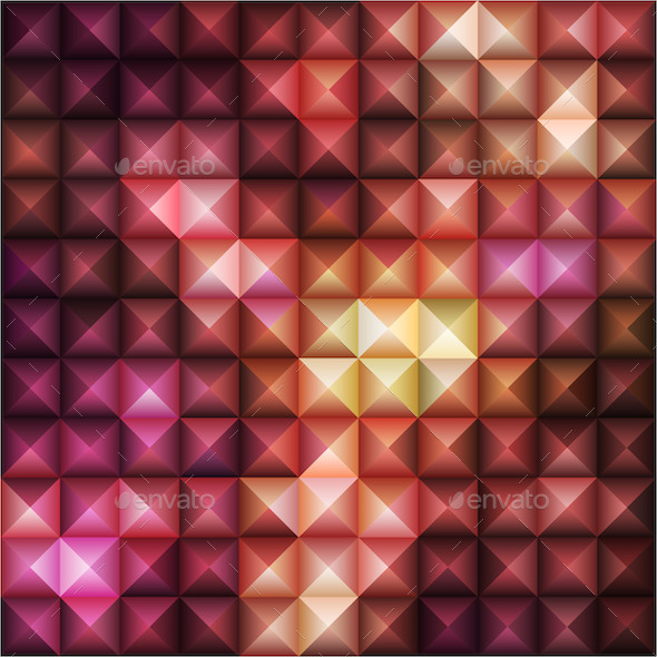 GraphicRiver Red Geometric Background 9712653 GraphicRiver Red Geometric Background 9712653