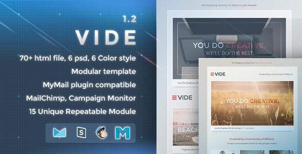 Vide - Responsive Email Template