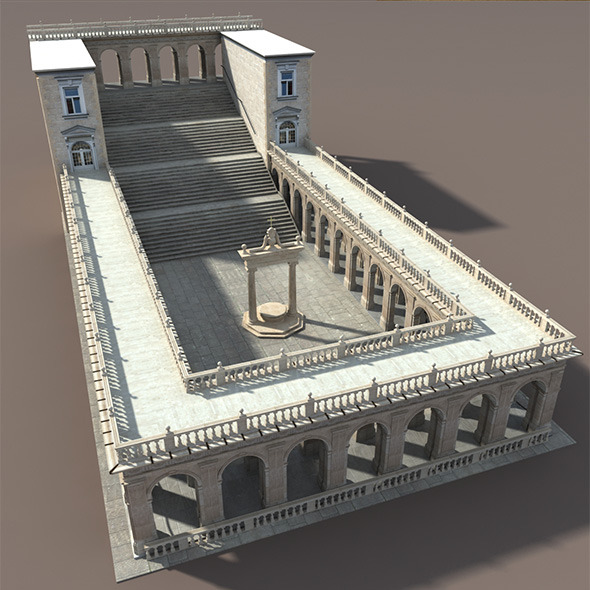 3DOcean Montecassino Castle Patio 9712982 3DOcean Montecassino Castle Patio 9712982