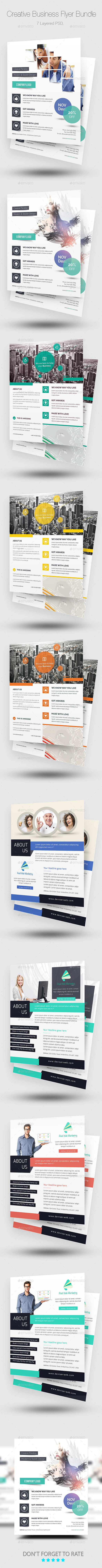 GraphicRiver Creative Business Flyer Bundle 9713057 GraphicRiver Creative Business Flyer Bundle 9713057