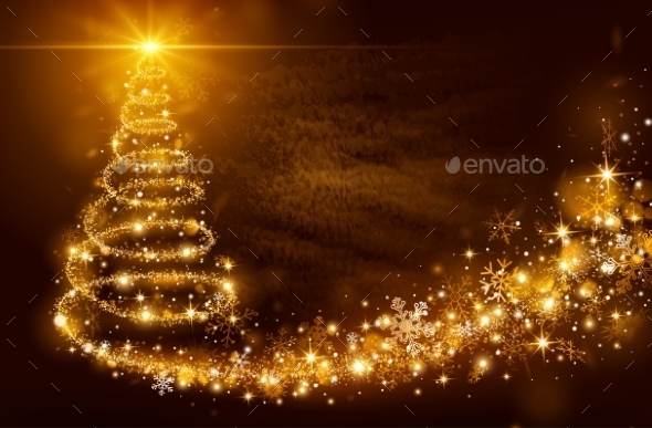 GraphicRiver Christmas Magic Tree 9713383 GraphicRiver Christmas Magic Tree 9713383