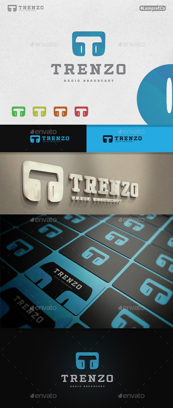 GraphicRiver T Radio Logo 9680812 GraphicRiver T Radio Logo 9680812