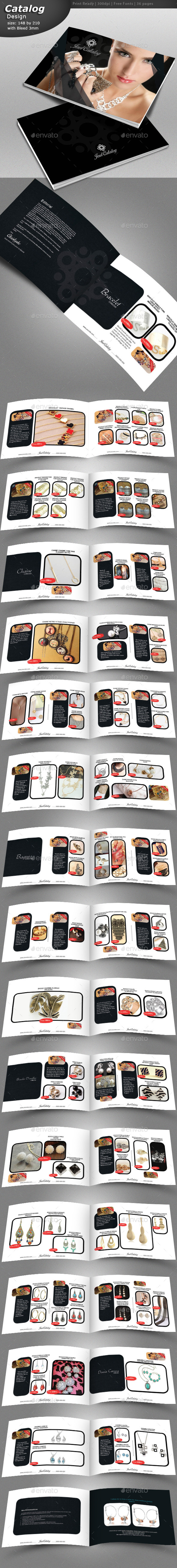 GraphicRiver Jewelry Catalog Design 9713395 GraphicRiver Jewelry Catalog Design 9713395
