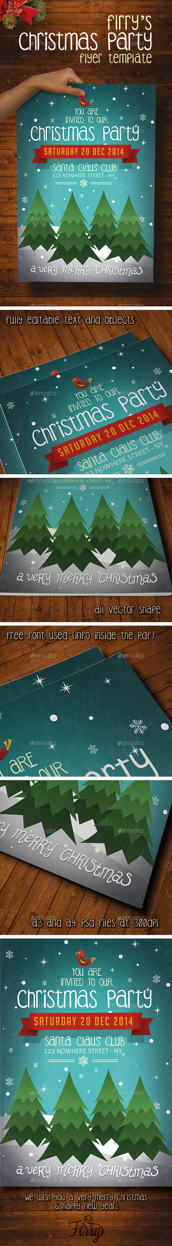 GraphicRiver Christmas Party Flyer Template 9714090 GraphicRiver Christmas Party Flyer Template 9714090
