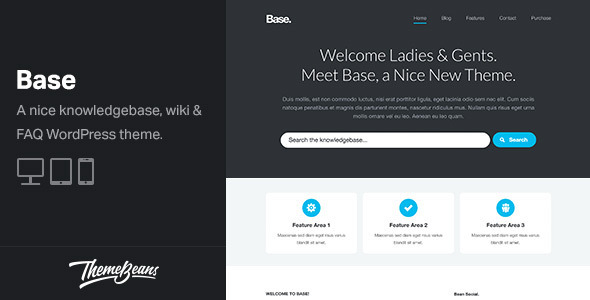 Base - Premium Knowledge Base / Wiki / FAQ Theme