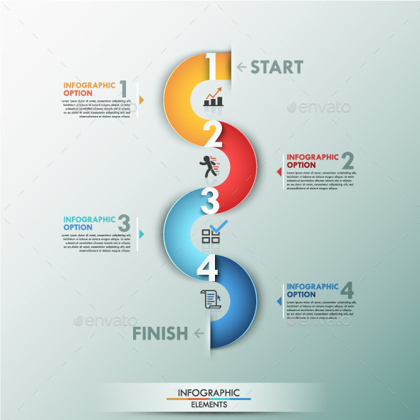 GraphicRiver Modern Infographic Process Template 9714628 GraphicRiver Modern Infographic Process Template 9714628