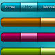 Clean Navigation Menu Bars + 2 Text Styles Clean Navigation Menu Bars + 2 Text Styles - GraphicRiver Item for Sale