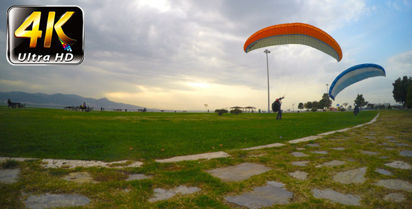 VideoHive Practice with Parachute in Nature 2 9716525 VideoHive Practice with Parachute in Nature 2 9716525