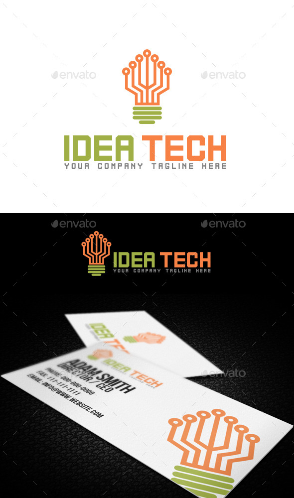 GraphicRiver Idea Tech Logo 9698002 GraphicRiver Idea Tech Logo 9698002