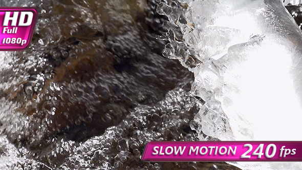 VideoHive Freezing Forest Stream 9717098 VideoHive Freezing Forest Stream 9717098