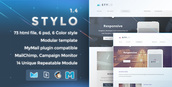 Stylo - Responsive Email Template