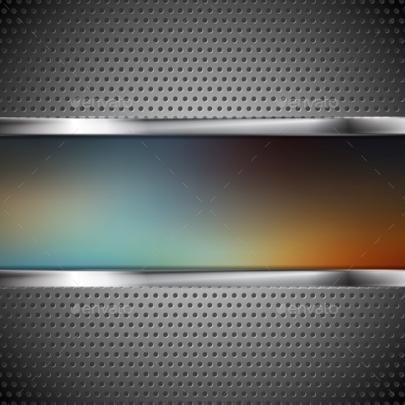 GraphicRiver Blurred Banner and Perforated Metal Texture 9717518 GraphicRiver Blurred Banner and Perforated Metal Texture 9717518