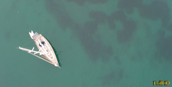 VideoHive Yacht Anchored at the Bay 9718016 VideoHive Yacht Anchored at the Bay 9718016