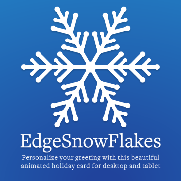 CodeCanyon EdgeSnowFlakes Personalized Animated Holiday Card 9692395 CodeCanyon EdgeSnowFlakes Personalized Animated Holiday Card 9692395